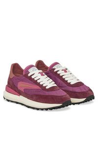 D.A.T.E. Sneakersy Athleta W421-AT-NY Różowy. Kolor: różowy. Materiał: zamsz, skóra #6