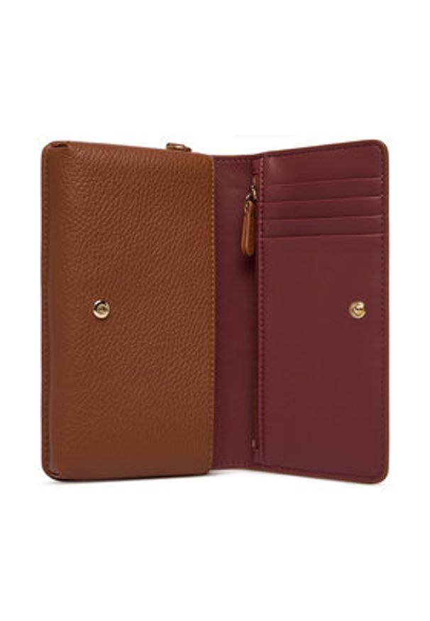 Coccinelle Torebka SSL Coccinelle C-Me E5 SSL 19 03 01 Brązowy. Kolor: brązowy. Materiał: skórzane