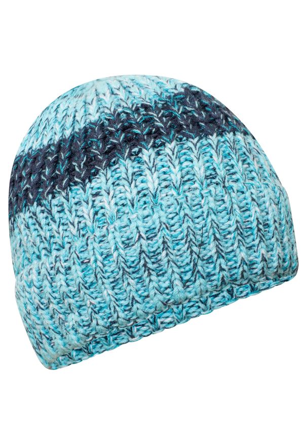 DARE 2B - Dziecięca Czapka Mindless. Kolor: turkusowy, niebieski, wielokolorowy. Sezon: zima. Styl: sportowy