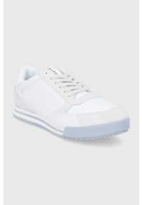 Calvin Klein Jeans Buty YM0YM00292 kolor biały. Zapięcie: sznurówki. Kolor: biały. Materiał: guma #3