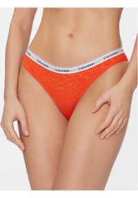 Calvin Klein Underwear Figi klasyczne 000QD5050E Pomarańczowy. Kolor: pomarańczowy. Materiał: syntetyk #1