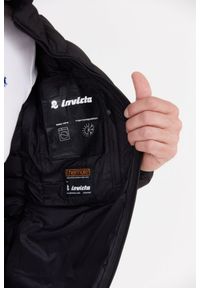 Invicta - INVICTA Czarna kurtka puchowa męska, Rozmiar 3XL. Kolor: czarny. Materiał: puch #5
