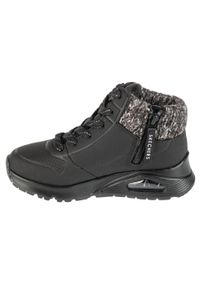 skechers - Buty zimowe dziewczęce, Uno Gen1 - Darling Daze. Kolor: czarny. Sezon: zima. Styl: sportowy
