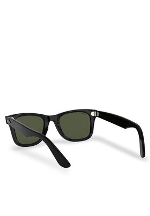 Ray-Ban Okulary przeciwsłoneczne 0RB4340 601 Czarny. Kolor: czarny. Materiał: syntetyk