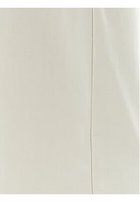 EA7 Emporio Armani Spodnie dresowe 7W000083 AF13135 U1112 Beżowy Wide Leg. Kolor: beżowy. Materiał: bawełna #3