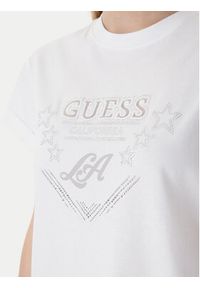Guess T-Shirt W6RI30 I3Z14 Biały Regular Fit. Kolor: biały. Materiał: bawełna #4