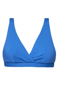 United Colors of Benetton - United Colors Of Benetton Góra od bikini 3P5H5R052 Niebieski. Kolor: niebieski. Materiał: syntetyk