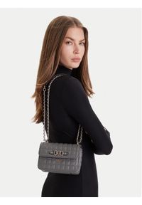 Guess Torebka Nadira Mini HWQG84 24780 Szary. Kolor: szary. Materiał: skórzane #1