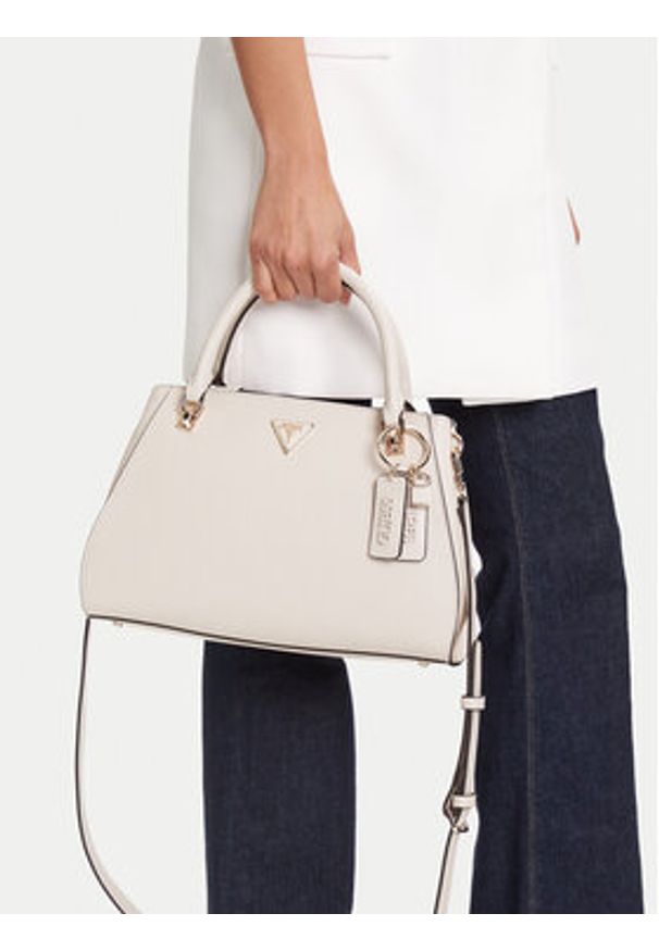 Guess Torebka Noelle II HWZG96 72070 Écru. Materiał: skórzane