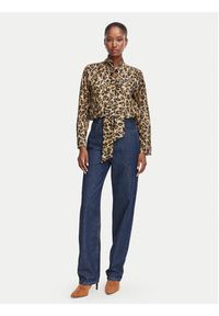 Marella Jeansy 2623186044 Granatowy Mom Fit. Kolor: niebieski #5