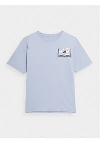 outhorn - Outhorn T-Shirt OTHAW23TTSHM0936 Niebieski Regular Fit. Kolor: niebieski. Materiał: bawełna #1