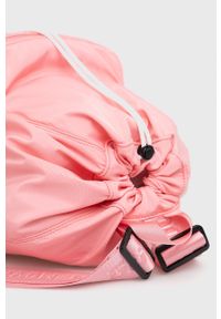 Guess plecak damski kolor różowy duży z nadrukiem. Kolor: różowy. Wzór: nadruk #5