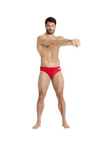 Kąpielówki Arena Team Swim Briefs Solid. Kolor: czerwony