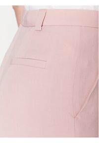 Red Valentino Spodnie materiałowe 1R0RBG00 Różowy Wide Leg. Kolor: różowy. Materiał: materiał, wełna