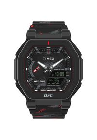 Timex Zegarek TW2V85300 Czarny. Kolor: czarny