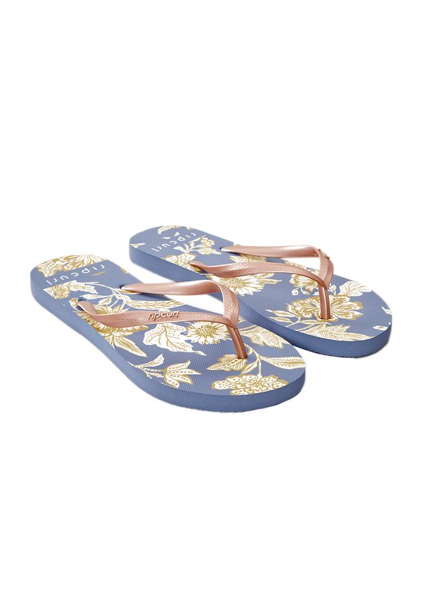 Japonki plażowe damskie Rip Curl Oceans Together 70. Okazja: na plażę. Kolor: niebieski. Styl: sportowy