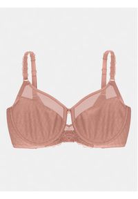 Triumph Biustonosz z fiszbiną Azalea Florale W01 10185400 Brązowy. Kolor: brązowy. Materiał: syntetyk #4