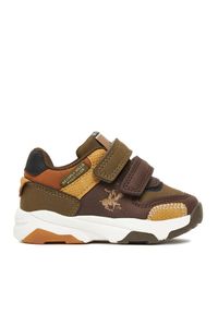 Sneakersy Beverly Hills Polo Club. Kolor: brązowy