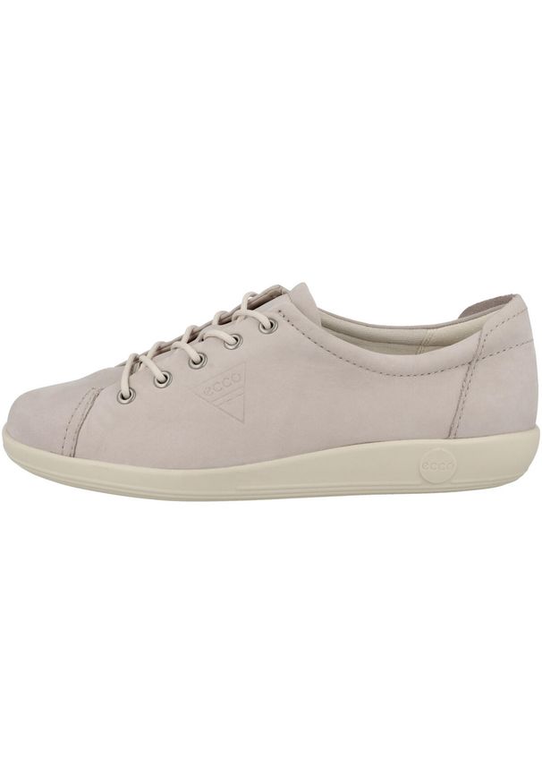 ecco - Buty do chodzenia damskie Ecco 20650302386. Zapięcie: sznurówki. Kolor: szary. Materiał: guma, skóra, tkanina. Szerokość cholewki: normalna. Sport: turystyka piesza