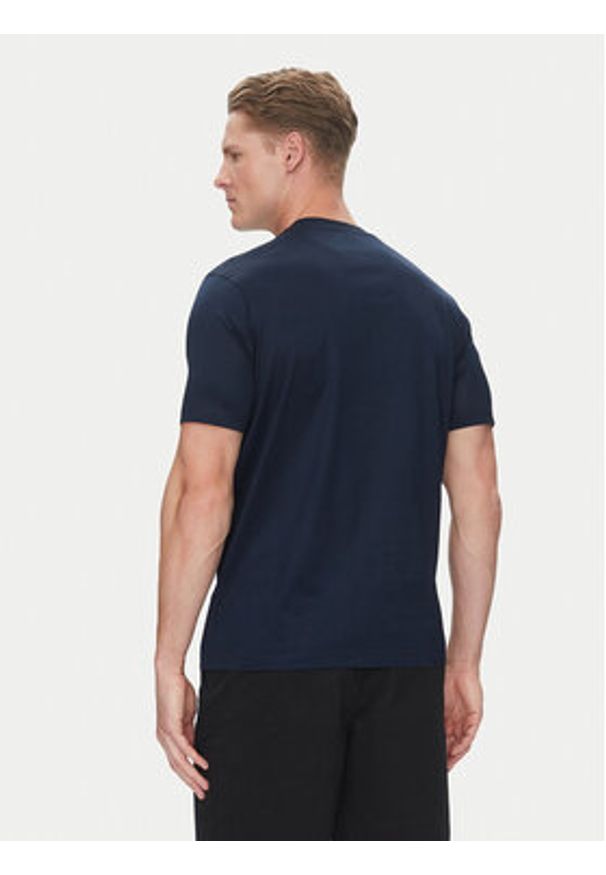 PAUL & SHARK - Paul&Shark T-Shirt 25411015 Granatowy Regular Fit. Kolor: niebieski. Materiał: bawełna