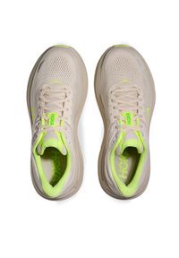HOKA - Hoka Buty do biegania Bondi 9 1162011 Beżowy. Kolor: beżowy. Materiał: materiał #7