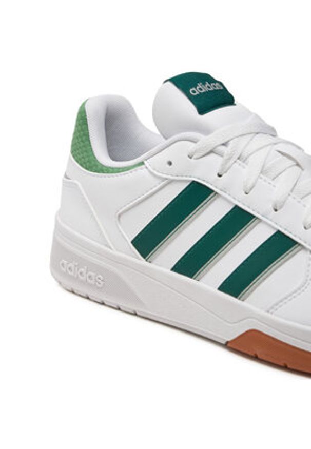 Adidas - adidas Sneakersy CourtBeat Court Lifestyle ID0502 Biały. Kolor: biały. Materiał: skóra
