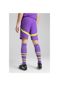 Puma - Męskie szorty Borussia Dortmund 24/25 PUMA Purple Glimmer Yellow Alert. Kolor: żółty, wielokolorowy, fioletowy. Sport: piłka nożna