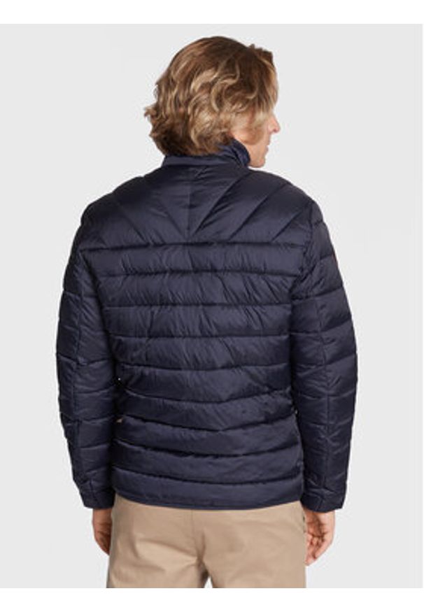 Napapijri Kurtka przejściowa Aerons NP0A4GJN Granatowy Regular Fit. Kolor: niebieski. Materiał: syntetyk