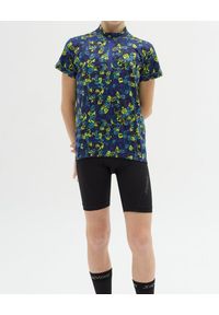 Silvini - Koszulka rowerowa (z krótkim rękawem) dziecięca SILVINI Junior Jersey SCRIVIA. Kolor: zielony, niebieski, wielokolorowy, żółty. Materiał: jersey. Długość rękawa: krótki rękaw. Długość: krótkie