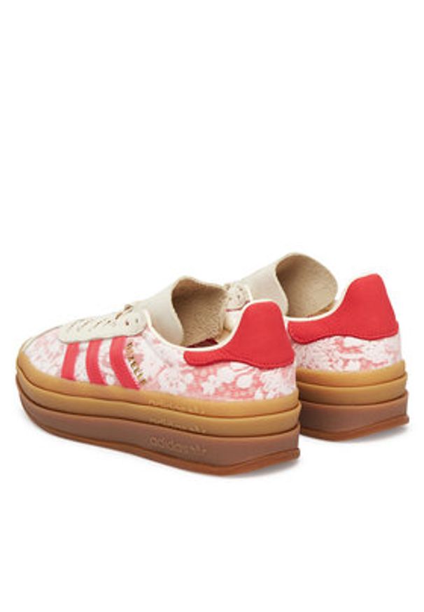 Adidas - adidas Sneakersy Gazelle Bold X Liberty London JR8885 Écru. Materiał: materiał. Model: Adidas Gazelle