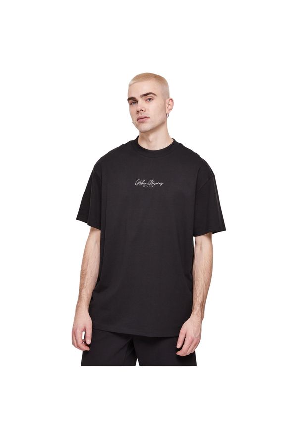 Koszulka oversize Urban Classics Mid Embroidery. Kolor: czarny