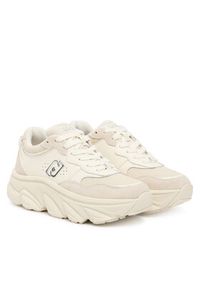 Liu Jo Sneakersy Steffy 01 BF5061 P0304 Écru. Materiał: zamsz, skóra