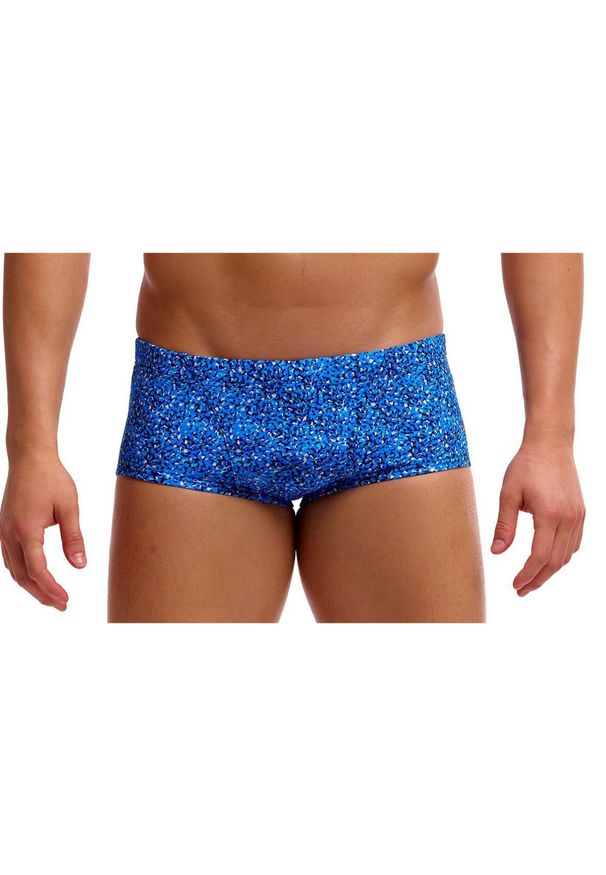 FUNKY TRUNKS - Kąpielówki Funky Trunks Pebble Beach - trunki męskie. Kolor: niebieski