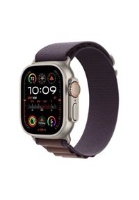 APPLE - Smartwatch Apple Watch Ultra 2 GPS + Cellular 49mm Titanium Case Alpine Loop Large Fioletowy (MREW3WB/A). Rodzaj zegarka: smartwatch. Kolor: fioletowy