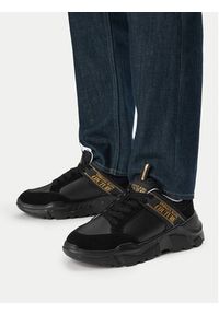 Versace Jeans Couture Sneakersy 80YA3SC2 Czarny. Kolor: czarny. Materiał: materiał #6