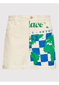 Vans Szorty materiałowe Eco Positivity VN0A5LHZ Beżowy Regular Fit. Kolor: beżowy. Materiał: bawełna