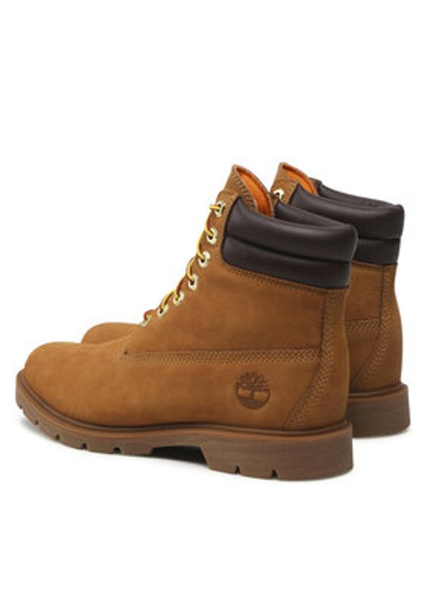 Timberland Trapery 6in Wr Basic TB0A27TP231 Brązowy. Kolor: brązowy. Materiał: nubuk, skóra