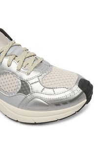 Hugo - HUGO Sneakersy GO2 50558025 Srebrny. Kolor: srebrny. Materiał: materiał #6
