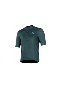 MB WEAR - Jersey Mb Wear Gravel AllDay. Kolor: zielony. Materiał: jersey