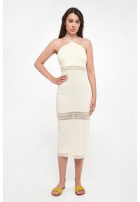 Patrizia Pepe - Sukienka lniana PATRIZIA PEPE. Materiał: len #3