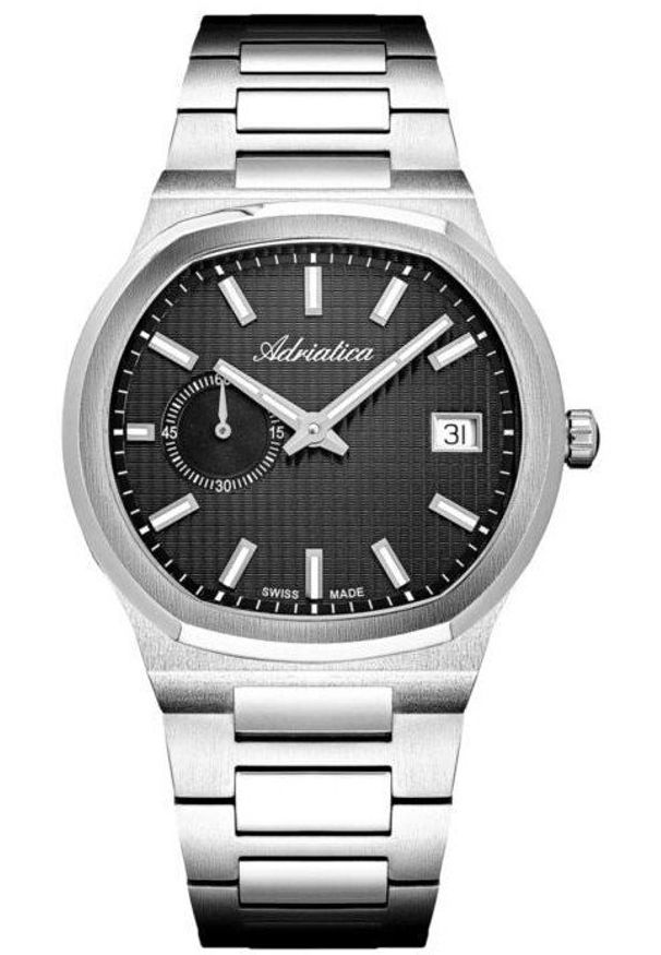 Zegarek męski Adriatica A8349.5116A srebrny. Kolor: srebrny
