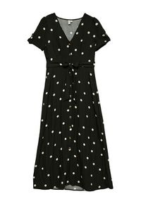 Vero Moda Sukienka koszulowa Joan 10343501 Czarny Regular Fit. Kolor: czarny. Materiał: wiskoza. Typ sukienki: koszulowe #5