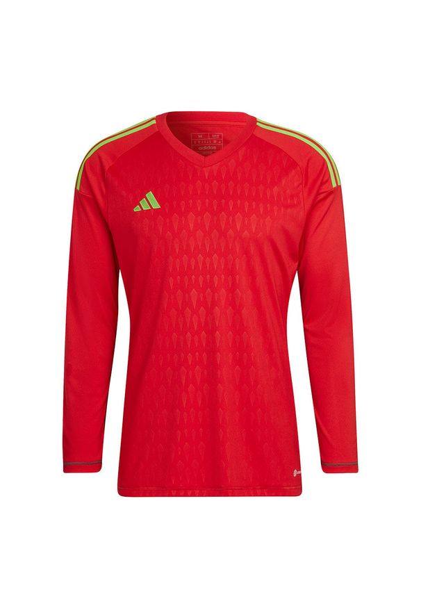 Adidas - Koszulka bramkarska męska adidas Tiro 23 Competition Long Sleeve. Kolor: wielokolorowy, czerwony, czarny. Długość rękawa: długi rękaw