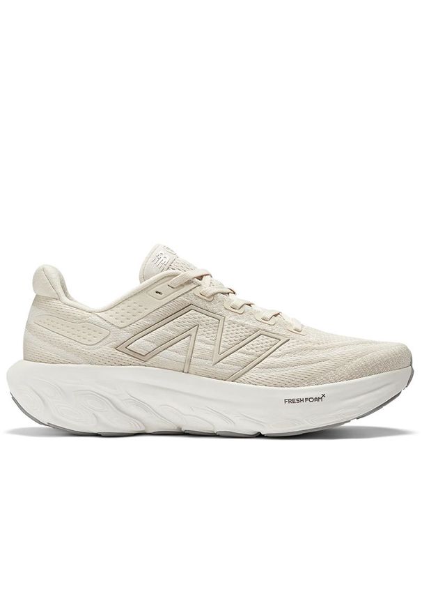 Buty New Balance Fresh Foam 1080 v13 M108013T - beżowe. Kolor: beżowy. Materiał: guma. Sport: fitness, bieganie