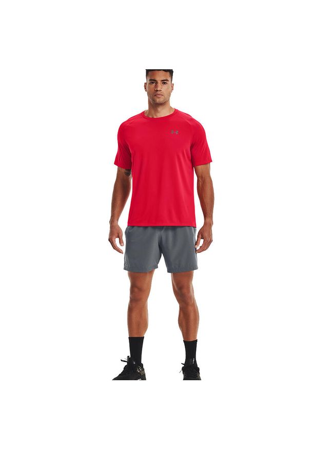 Koszulka fitness męska Under Armour Tech 2.0 SS. Kolor: czerwony. Sport: fitness