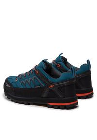 CMP Trekkingi Moon Low Trekking Shoe Wp 31Q4787 Niebieski. Kolor: niebieski. Materiał: skóra, zamsz. Sport: turystyka piesza