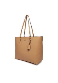 DKNY Torebka R44AYI42 Beżowy. Kolor: beżowy. Materiał: skórzane #4