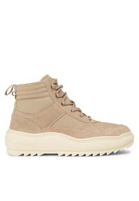 Tommy Jeans Trzewiki Tjm Mix Material Boot EM0EM01245 Khaki. Kolor: brązowy #1