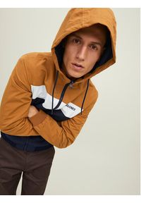 Jack & Jones - Jack&Jones Kurtka przejściowa 12200208 Brązowy Regular Fit. Kolor: brązowy. Materiał: syntetyk