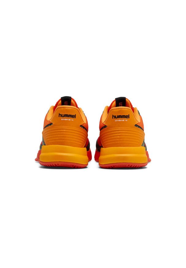 Buty halowe Hummel Dagaz VI. Kolor: czerwony, czarny, wielokolorowy. Sport: koszykówka
